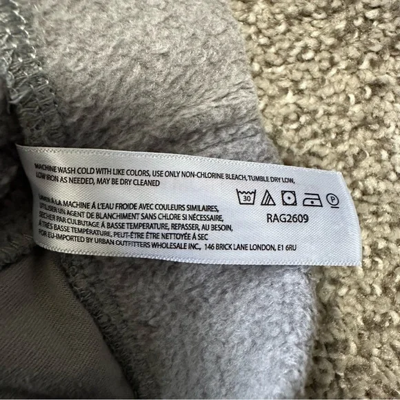 Intimately Free People Soft Gray Knit Kelly Fleece Lined Shirts Size XS - Picture 10 of 10